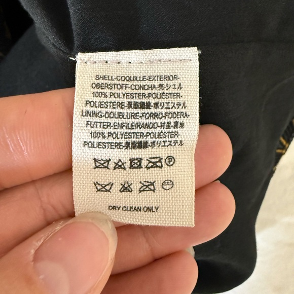 Free People Size 6 Black and Gold Mini Dress - Picture 14 of 15